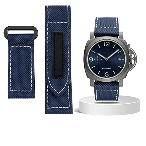 Bracelet nylon PURYN 24mm pour Panerai, accessoire idéal pour l'été