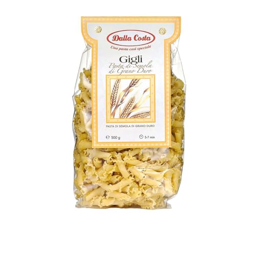 Dalla Costa Gigli de Sémola de Trigo Duro. Made in Italy. Paquete Ahorro 12x500 gramos