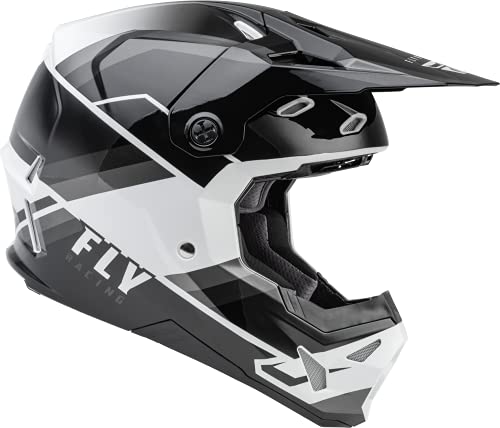Fly Racing Cold Weather Formula Cp Helmet (Grey/Black/White, Large) #TOP3