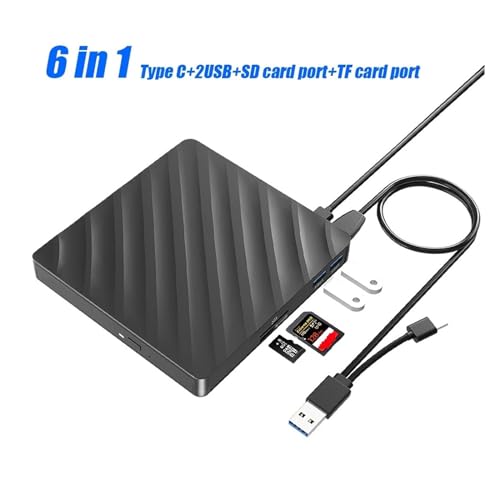 Lecteur CD USB C pour ordinateur portable sans lecteur interne - 8