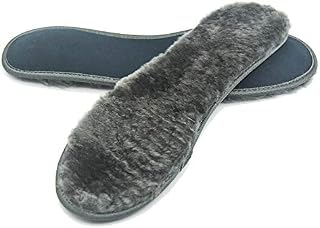 riemot Women's Sheepskin Insoles, Extra Thick & Fluffy Shearling Inserts for Boots Wellies