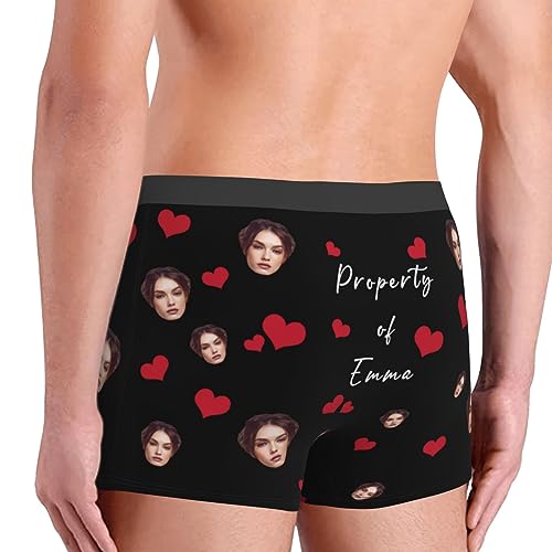 Personalized Boxers for Men Father Husband Boyfriend, Funny Boxers for Men Father's Day Birthday for Him2