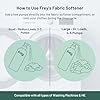 FREY Natural Liquid Fabric Softener and Conditioner | HE Laundry Softener for All Machines | Plant-Powered Eco Friendly Formula | 1-Pack, Cedar Grove #5