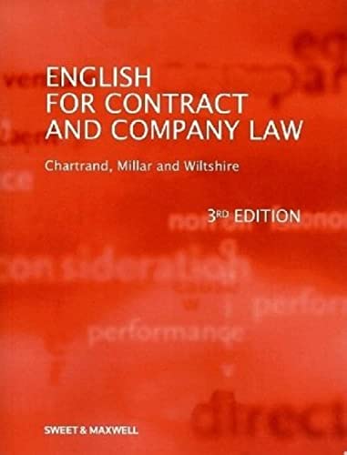 English for Contract & Company Law