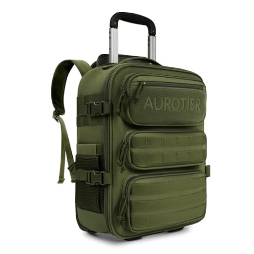 Rolling Tactical Laptop Backpack with Wheels