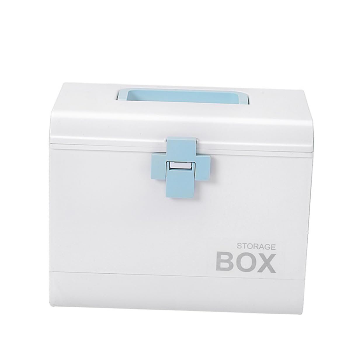 FRCOLOR Valigetta Per Medicinali Di Famiglia Scatola Per Medicinali Leggera Con Organizer Contenitore Per Medicinali Portatile Con Coperchio