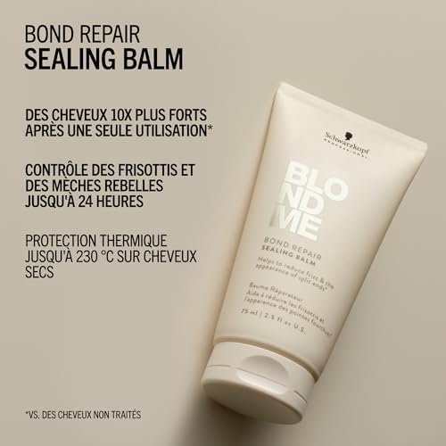 Baume Réparateur BlondMe Bond Repair Schwarzkopf 75ml - vue 4