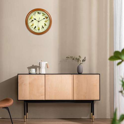 Horloge sonore d'oiseau idée cadeau de Noël pour bureau - 5