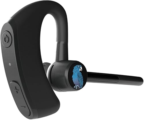 BlueParrott M500-XT - Auriculares inalámbricos Bluetooth con cancelación de ruido, micrófono dual inteligente, tiempo de conversación de 11 horas,