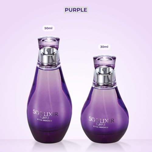 yves rocher Yves Rocher So Elixir Purple - Eau de Parfum Damen - mit Tuberose Vetiver und Patchouli - Außergewöhnliche Blumig-Holzige Komposition