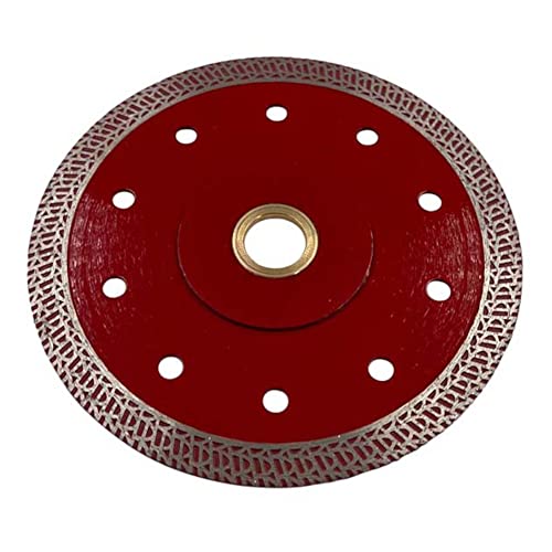 7" High Performance Turbo Mesh Saw Blades For Porcelain Tile, Ceramic Tile, Marble, Granite And Other Engineered Stones, 5/8" With Dm 7/8" Bushing Arbor #TOP2
