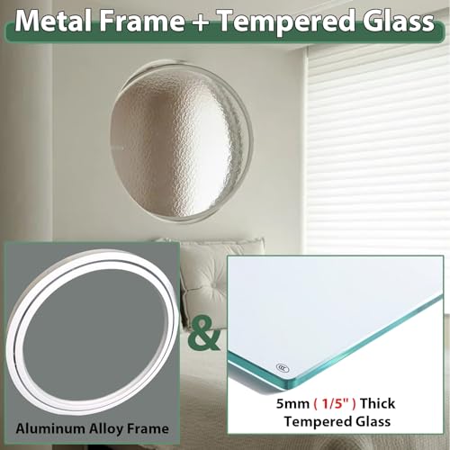 Ventanas circulares de aluminio panoramicas de 360 grados con vidrio 6