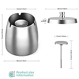 Salviette Viso Monouso GothicBride - 80 Pezzi, 100% Cotone, Per Pelli Sensibili, 22x20 Cm - Foto 4