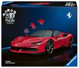 Puzzle 3D Ferrari SF90 Stradale - Maquette de Voiture à Construire Ravensburger