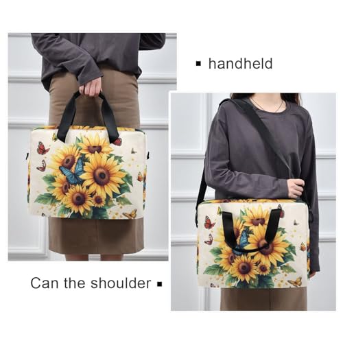 Bolso maletín para laptop ALAZA con correa y acolchado miniatura 2