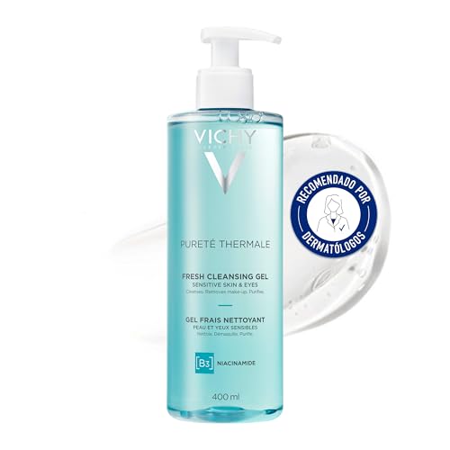 Vichy Gel Limpiador Refrescante, Elimina Impurezas y Purifica Intensamente, Enriquecido con...