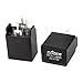 Aexit 2 Pcs Fixed Resistors MZ73-18RM 18ohm AC270V 3 Terminals Black Degaussing Single Resistors Resistor CRT