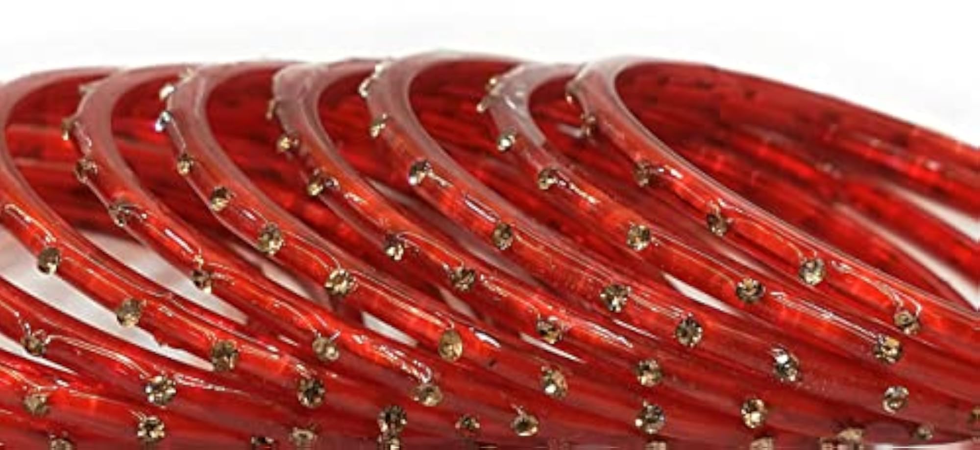 Indian Traditional Glass Bangles Pack of 12 Small Size