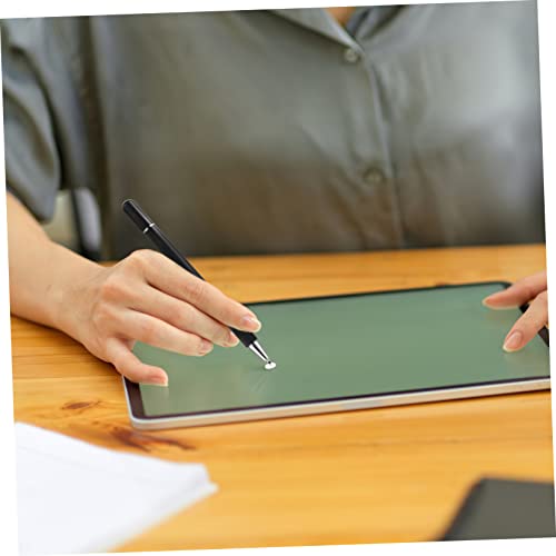 Lápiz stylus universal compatible con dispositivos táctiles ipad android iphone negro 2 uds 4