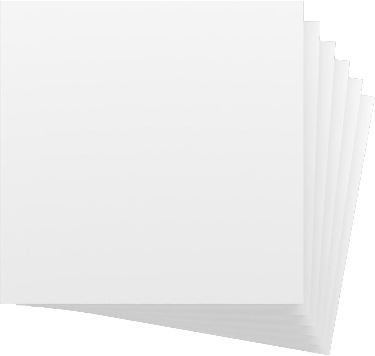 Ekena Millwork 15 3/4"W x 15 3/4"H x 1"T PVC Hobby Boards, Unfinished (6-Pack)