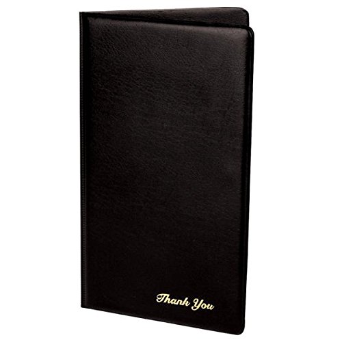 Set of 20 - TrueCraftware Guest Check Presenter with Gold Thank You Imprint - 5.5