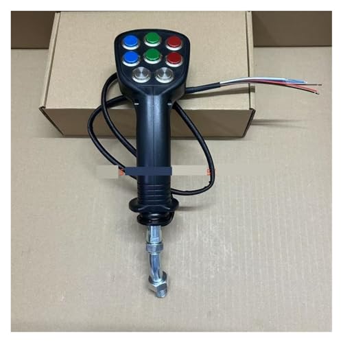Mango joystick de engranaje de pegamento con 8 botones para campo 7