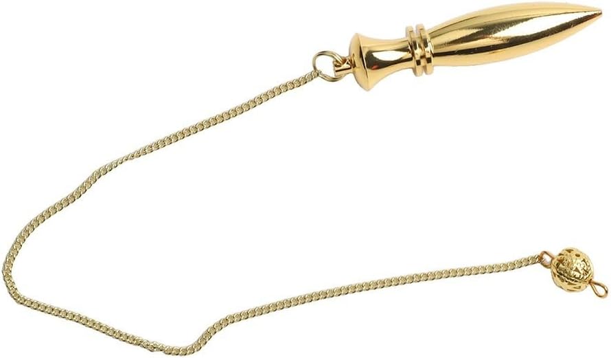2PCS Dowsing Rods with Pendant Detecting and Treasure Hunting, 13.4 x 3.9 Inch, Professional & Gold Detection Tools, Portable Geobiology Divination Kit