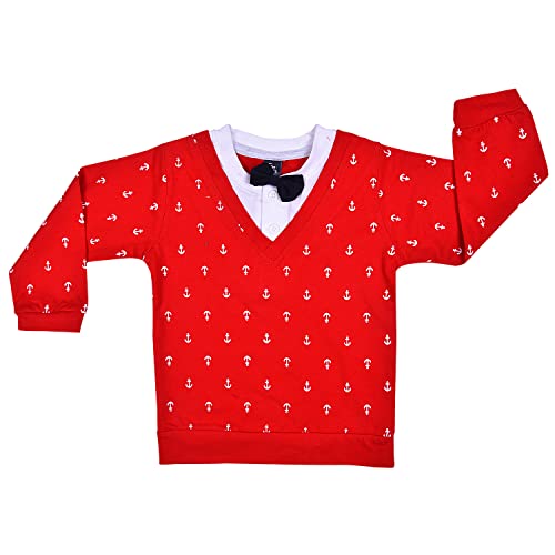 Image of Wish Karo Cotton Clothing Sets For Baby Boys-(bt76nw)