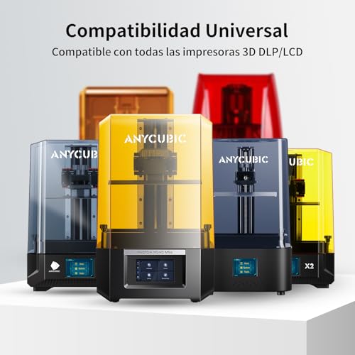 Resina UV 405nm para Impresoras 3D: Alta Precisión y Curado Rápido - 1000g - Gris - Fernando Cortés