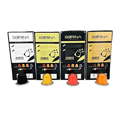 SORINA Aluminum Coffee Capsules (ARABICA, 50 Capsules)