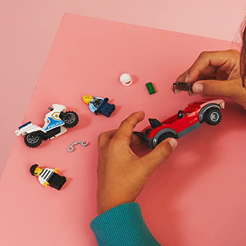 Lego 6425876 City Police Bike Car Chase 60392, Toy With Racing Vehicle & Motorbike Toys For 5 Plus Year Olds, Kids Gift Idea, Set Featuring 2 Officer Minifigures thumb #5