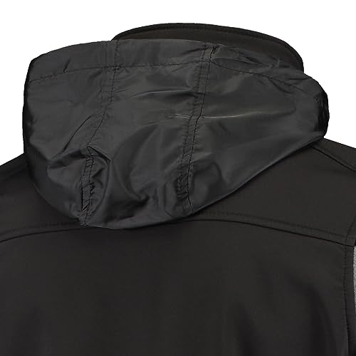 Image of dunbrooke Men's Navy Tennessee Titans Zephyr Softshell Full-Zip Jacket