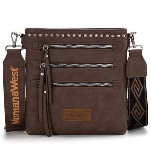 Image of Montana West Crossbody Bags for Women Multi Pocket Cross Body Bag Purses with Guitar Strap