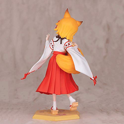 Jjrppff Senko Figure, 7.7 Inches The Good Wife Miss Fairy Fox Character Model, Standing Posture, Desktop Lifelike Static Dolls, Pvc Material Anime Girl Figures (For Gift Collection) #TOP3