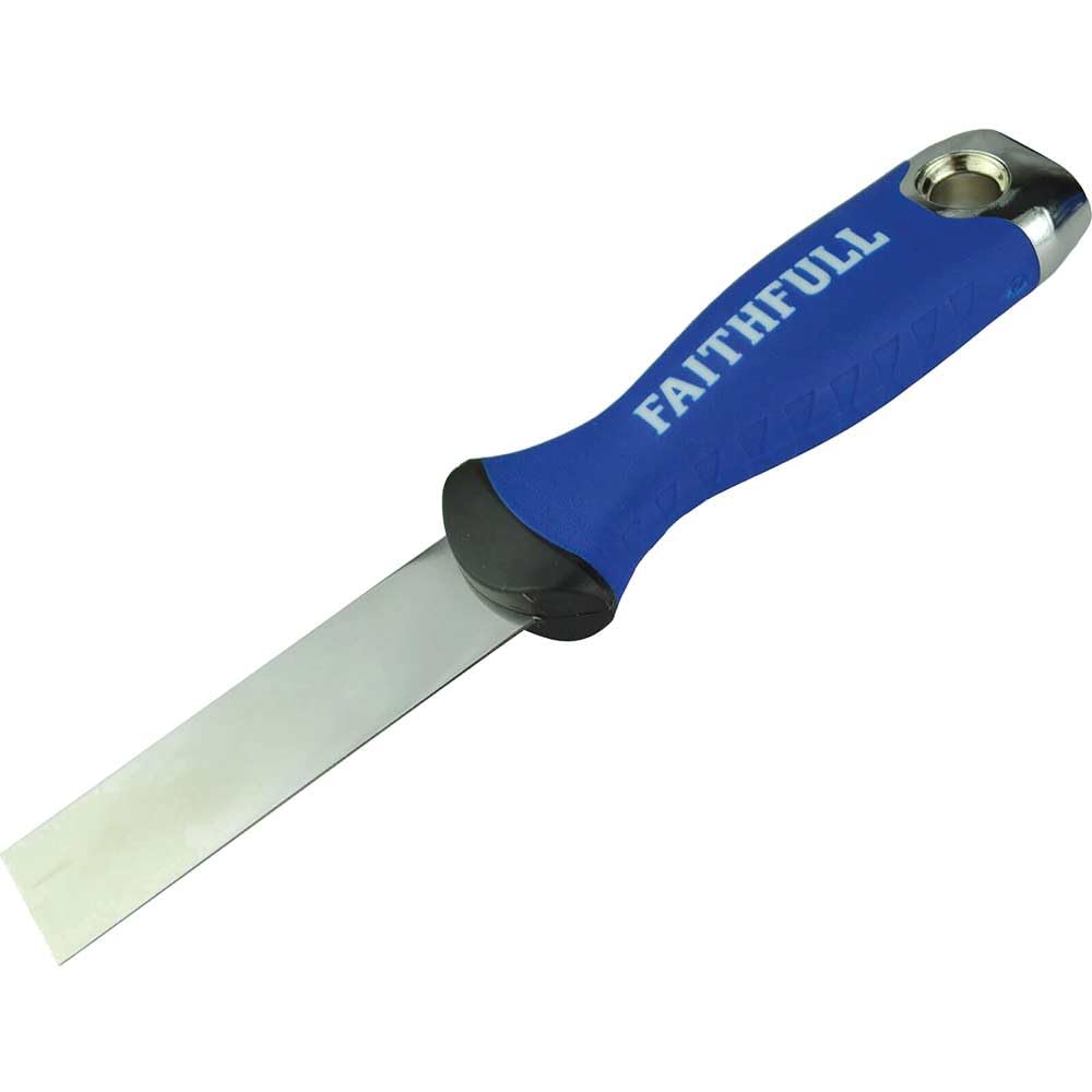 Faithfull Faisgfk25me Softgrip Filling Knife 25 Mm