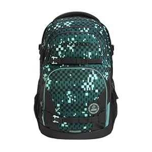 Coocazoo Schulrucksack Porter Pixel Blox