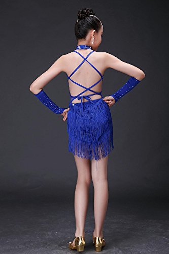 Jupe pour danse latine fille avec taille elastique haute resistance