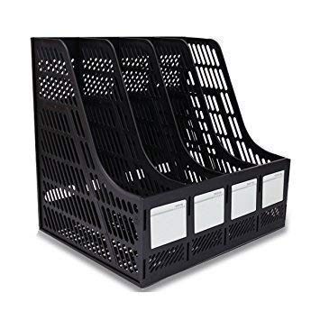 ZUGAD Plastic 4 Tier Magazine Frame and News Paper File Rack for Office and Home (1Pcs) (Multicolor)-picture-29
