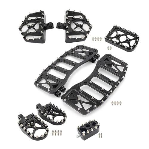Pédales cheville moto antidérapantes contre la fatigue Softail - 5