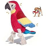 【Conception interactive nouée】 Les pattes de ce jouet pour chien qui couine sont nouées, ce qui renforce leur résistance à la mastication et leur durabilité tout en offrant plusieurs points de mastication pour favoriser la santé bucco-dentaire. Cette conception est particulièrement adaptée aux chiots en phase de dentition, car elle satisfait leur instinct naturel de ronger. De plus, les pattes tressées en corde remplacent le tissu peluche traditionnel, créant une excellente poignée pour stimuler les jeux de tir à la corde. Cela renforce parfaitement le lien entre vous et votre compagnon à quatre pattes.