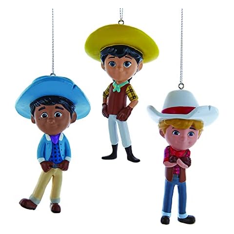 Dino Ranch Kids Blow Mold Ornament Set, 3 Piece Set Cover