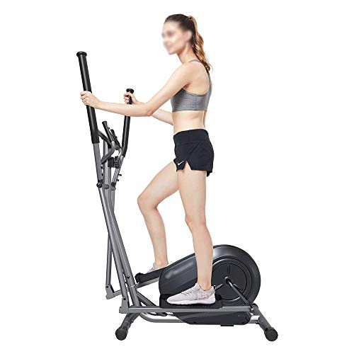 Image of Elliptical Machine Advanced Bicycle Trainer Elliptical Cross Trainer Exercise Bike-Aerobic Fitness Exercise Heart Rate Pulse Sensor Treadmill
