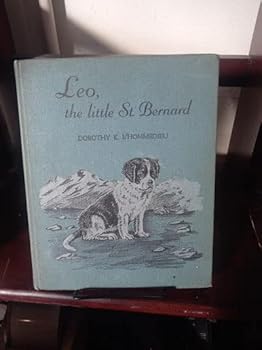 Hardcover Leo,: The little St. Bernard; Book