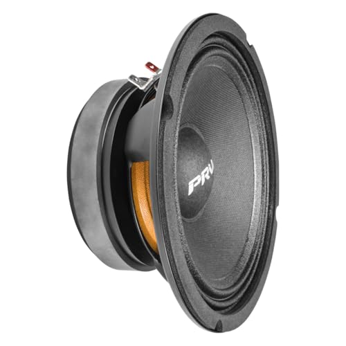 PRV AUDIO 6.5 Midbass Speaker 6MB200-4 v2 4 Ohms - 200 Watts 93.5 dB 1.5' Voice...