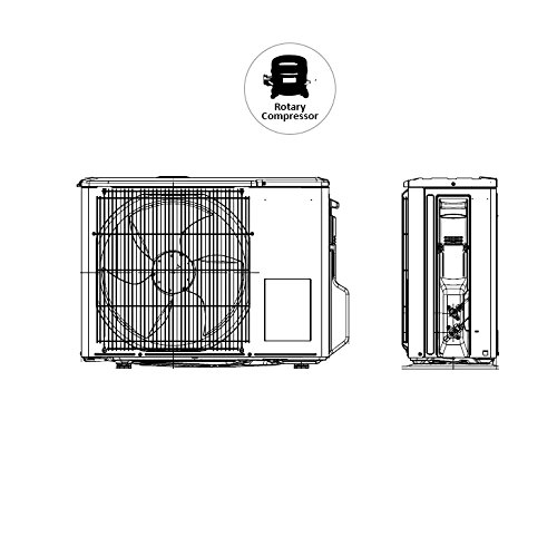Image of Koryo By Big Bazaar 1 Ton 3 Star (2017) Split AC (Copper, PGKSIAO1812A3S P12, White)