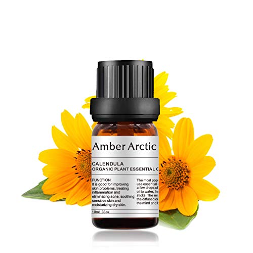 Calendula Essential Oil 100% Pure Natural Oganic Calendula Oil for Relax, Skin Care, Massage, Spa - 10ml