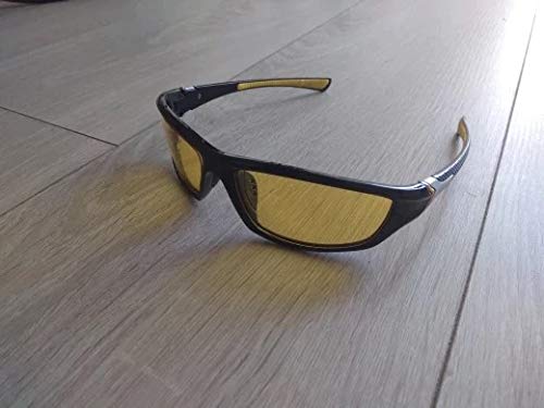 ÓCULOS SOL MASCULINO ESPORTE POLARIZADO AMARELO UV400 G4561