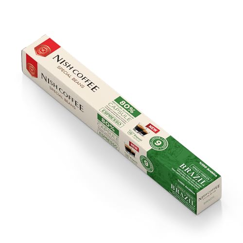 Coffee Single Orijin Kapsül Kahve Brasil (Nespresso Uyumlu) - 10 Adet