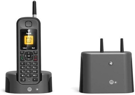 Telefon inalambrico DECT Motorloa O201 Negro IP67 Largo Alcance