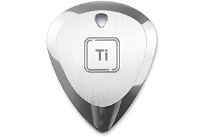Ti-Geek Premium Titanium Guitar Pick: Unbreakable Music Companion